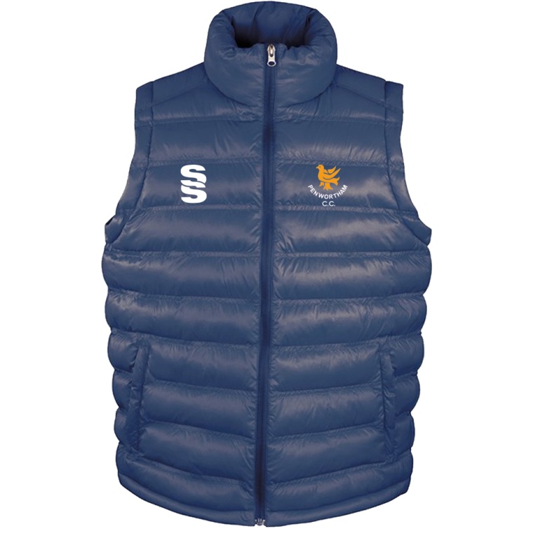 Padded Gilet : Navy